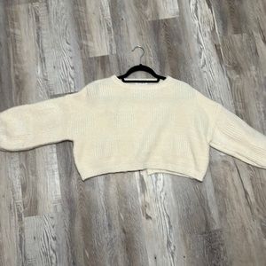 Extremely soft oversized cropped sweater. NWOT